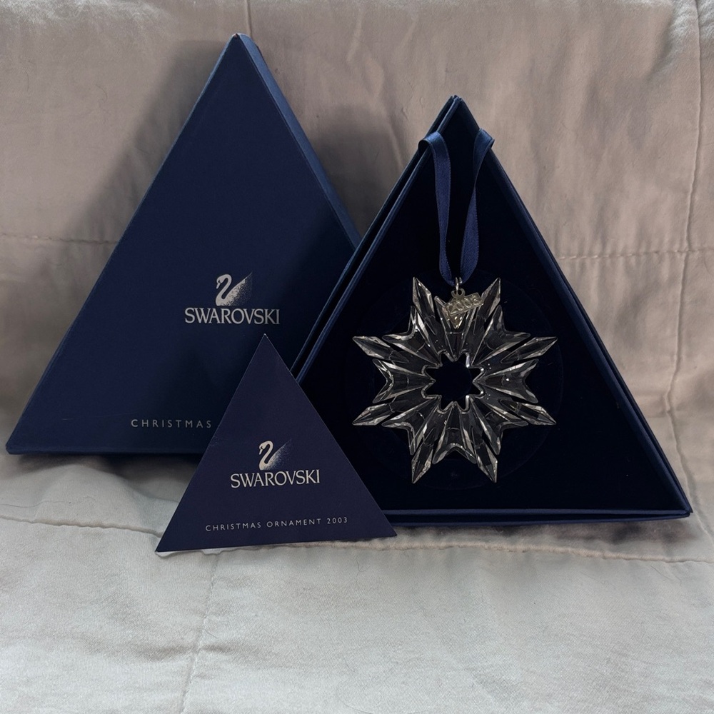 Swarovski 2003 Christmas Ornament